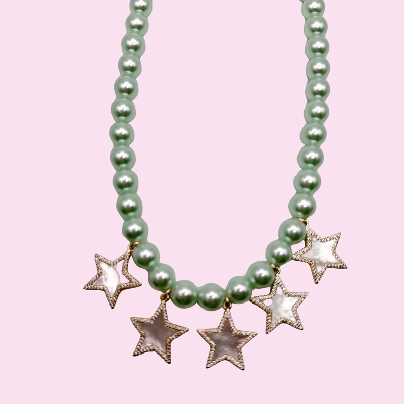 Stella Necklace (mint chip)