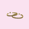 SHOWGIRL STAR HOOPS