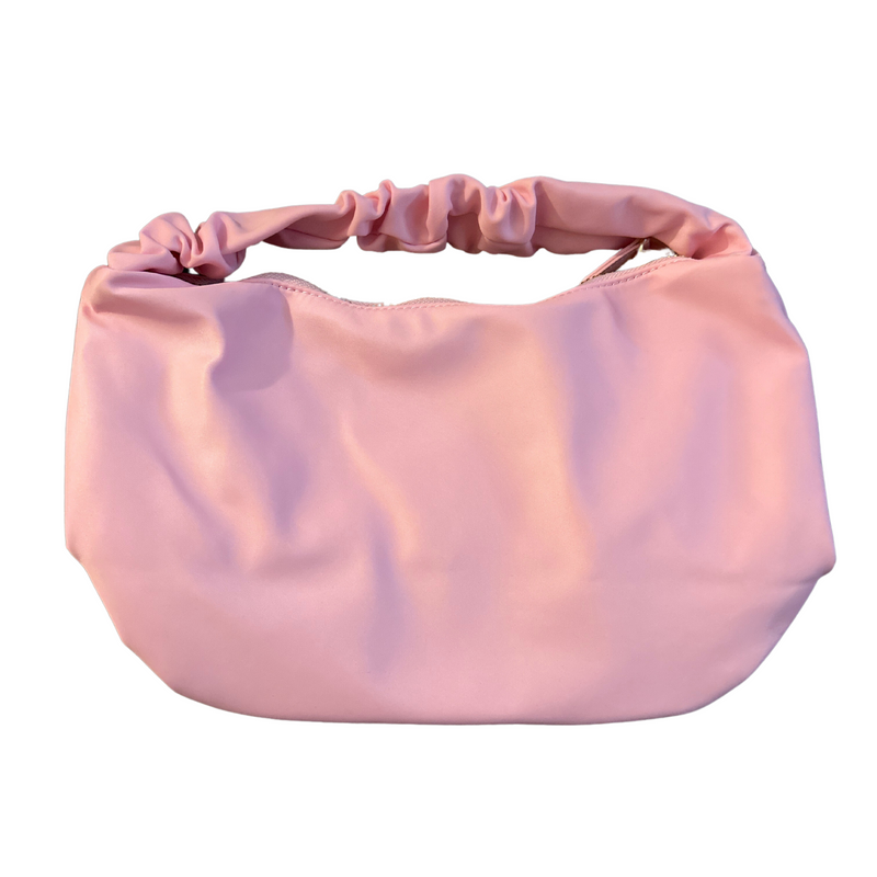 scl scrunch bag in flamingo