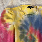 tie die sweater size small